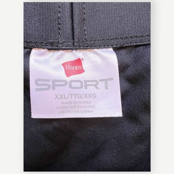 Hanes Lightweight Athletic Blue Running Shorts. Built-In Briefs. XXL. Plus. - Picture 9 of 11